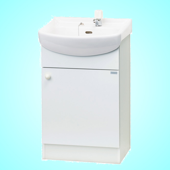 【ナスラック】洗面化粧台 グランティス 間口500mm（洗面ユニットのみ） 単水栓