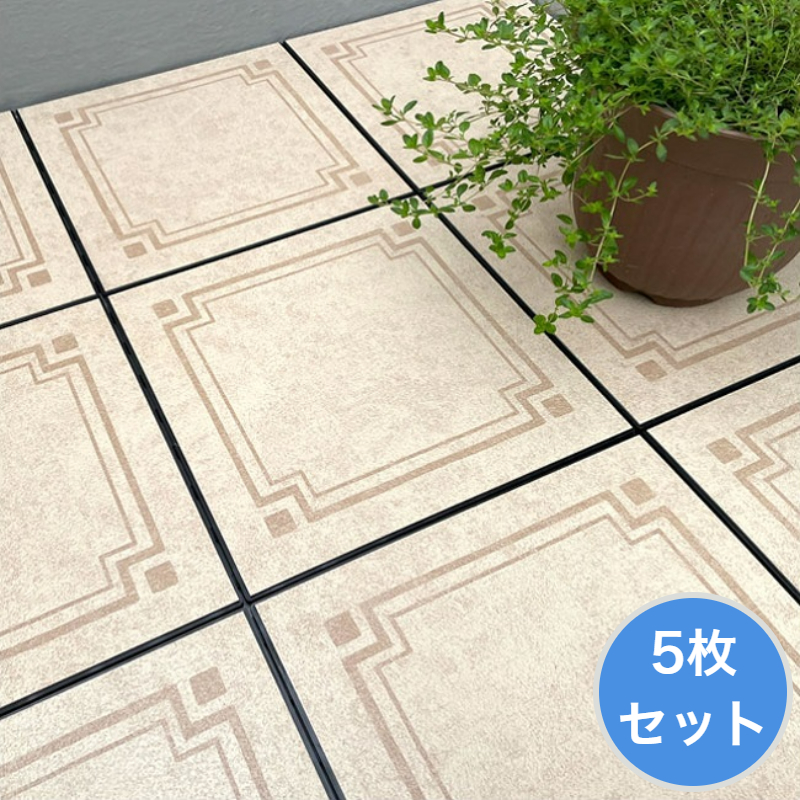 お買い得 5枚セット インテリアメーカーが考えた ジョイント パネル タイル 30×30cm 表面防虫加工 日本製 ジョイントマット ジョイントパネル Plane プレーン ベージュ BJP-30 MEIWA 明和グラビア