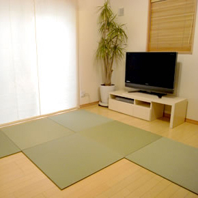 【SEKISUI/セキスイ】　美草　フロア畳（置き畳）　目積　グリーン　日本製