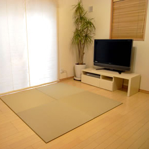 【SEKISUI/セキスイ】　美草　フロア畳（置き畳）　目積　リーフグリーン　日本製