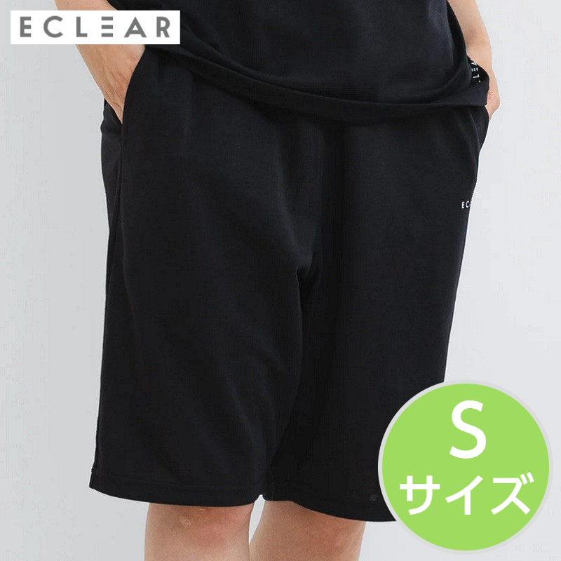 fcrb ハーフパンツ　L ブラック ハートマークショップ】リカバリーウェア ECLEAR ハーフパンツ Lサイズ