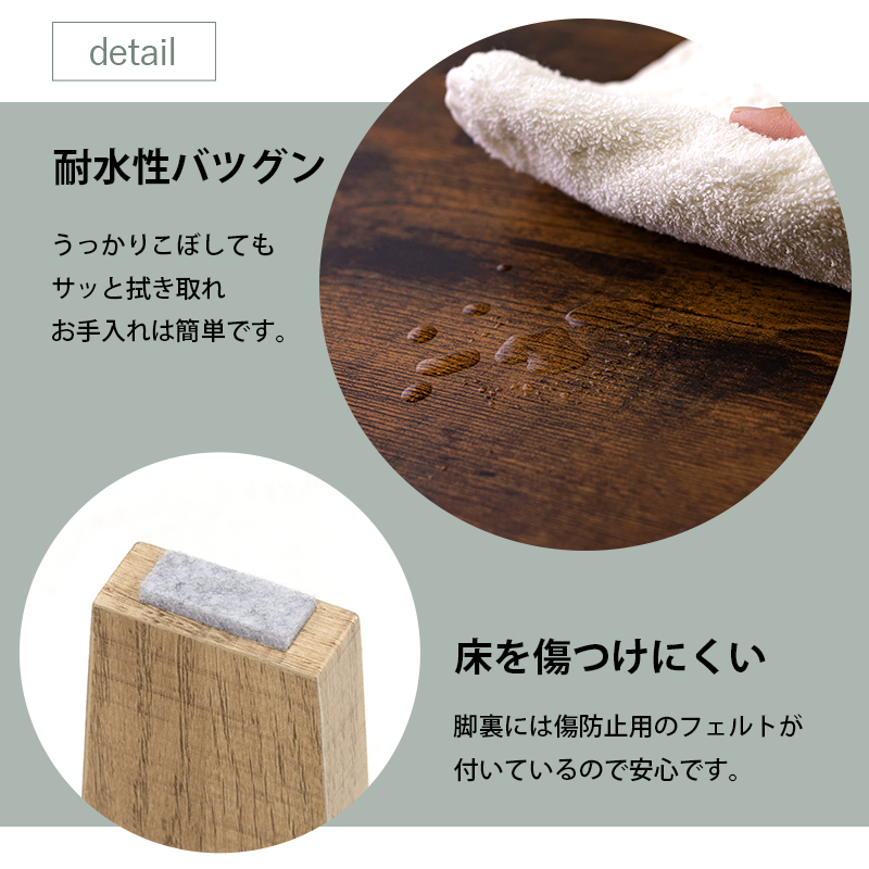 ハートマークショップ】折れ脚テーブル センターテーブル