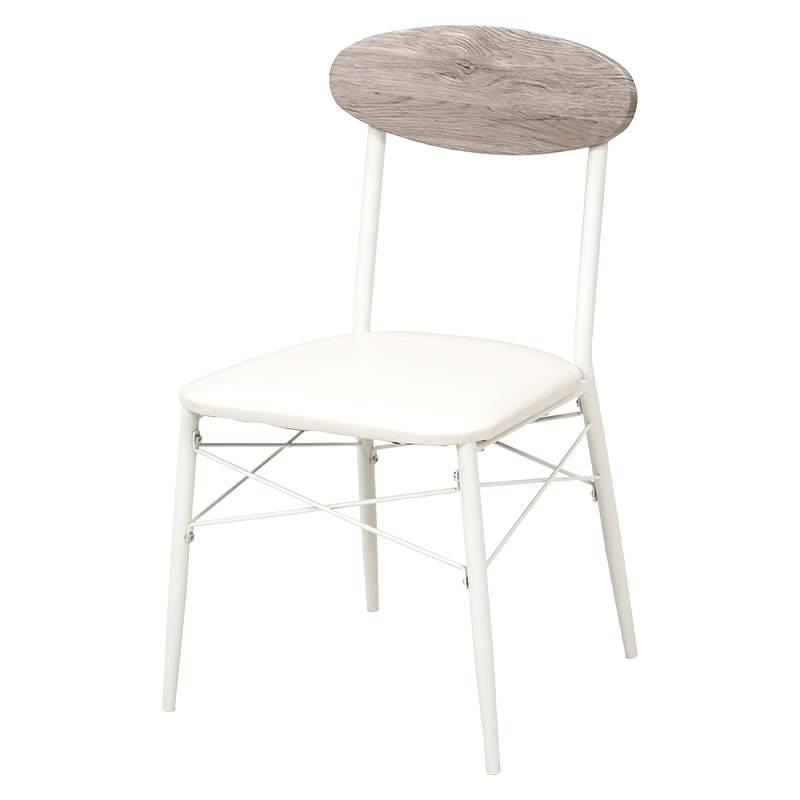 ハートマークショップ】テーブル＆チェア3点セット 角型 ホワイトLT