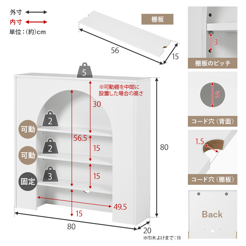 ハートマークショップ】置くだけでお部屋がおしゃれになる マントル