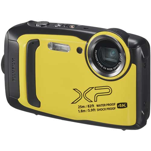 【FUJIFILM/富士フイルム】コンパクトデジタルカメラ　FinePix（ファインピックス） イエロー FFX-XP140Y