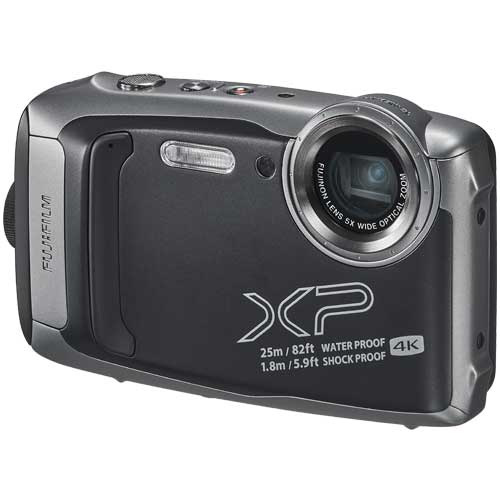 【FUJIFILM/富士フイルム】コンパクトデジタルカメラ　FinePix（ファインピックス） ダークシルバー FFX-XP140DS