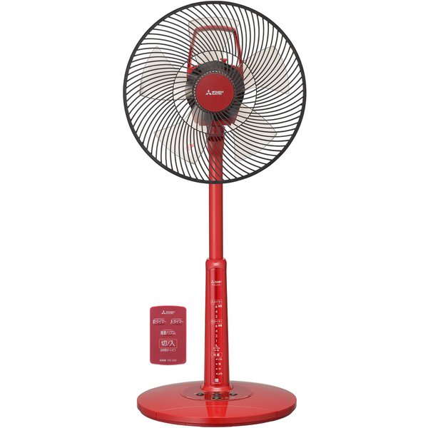 【MITSUBISHI/三菱電機】リビング扇風機 R30J-RB-R スパイシーレッド