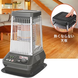 ダイニチ 石油ストーブ ブルーヒーター FM-10C2-H メタリックグレー