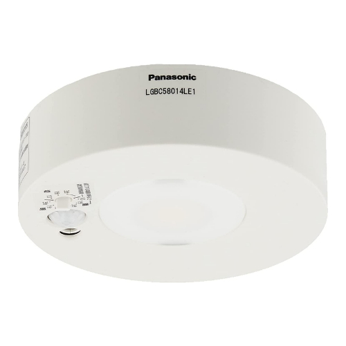 【Panasonic/パナソニック】天井直付型 LED 温白色 小型シーリングライト 拡散タイプ 人感センサー付 LGBC58014 LE1