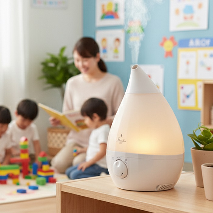 ハートマークショップ】SHIZUKU topfill 上部給水 超音波式 アロマ加湿