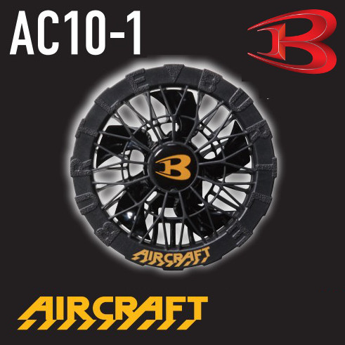 ハートマークショップ】バートル AC10-1 ブラック 2026年モデル ファン