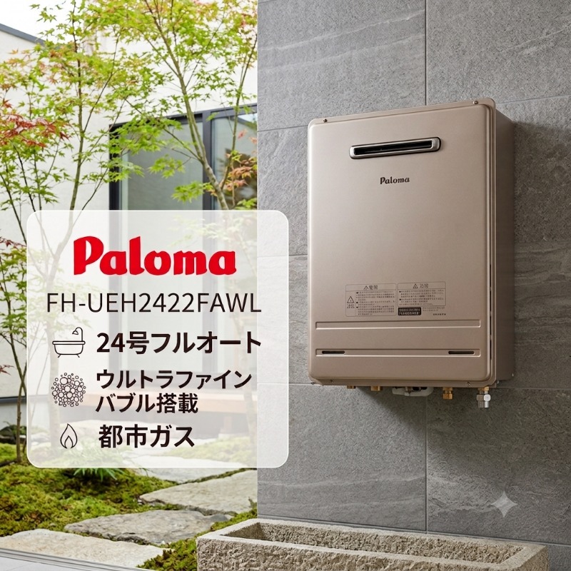 ハートマークショップ】【パロマ】ウルトラファインバブル ガスふろ