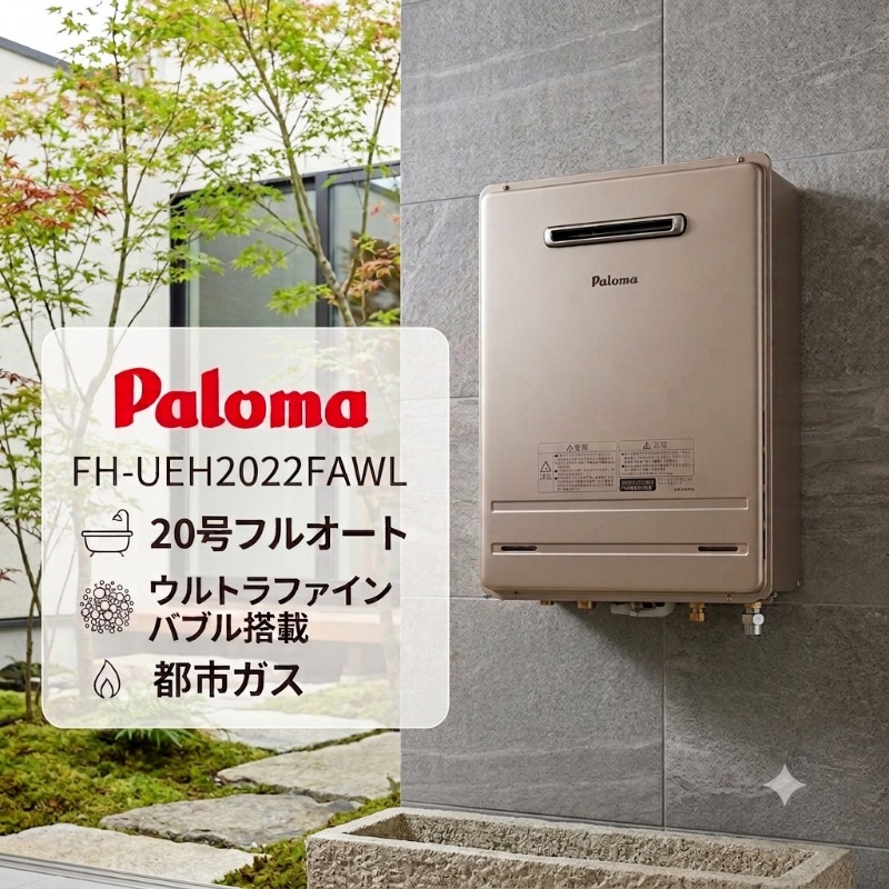 ハートマークショップ】【パロマ】ウルトラファインバブル ガスふろ
