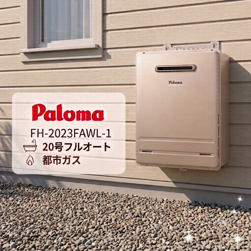 ハートマークショップ】【パロマ】ガスふろ給湯器 16号 フルオート
