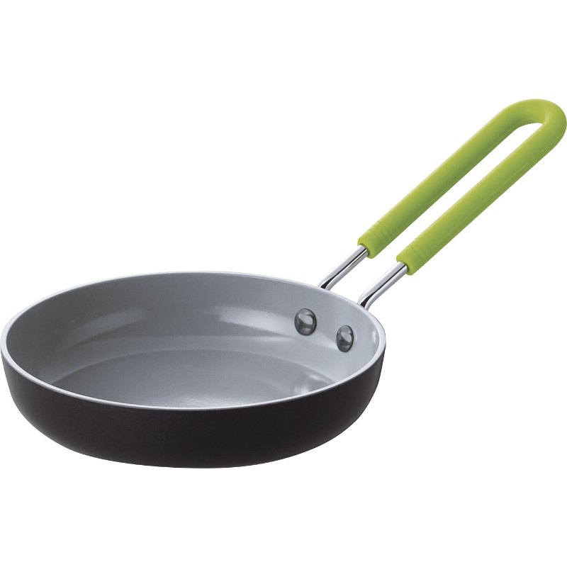 【GREEN PAN/グリーンパン】 ミニシリーズ セラミック コーティング フライパン ブラック 12.7cm ラウンド CC001018-001 ガス火専用