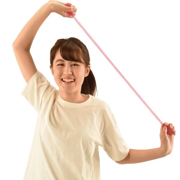【CAPTAIN STAG/キャプテンスタッグ】 筋トレ エクササイズ ストレッチチューブ ひっぱ～る ソフト Vit Fit UR-905