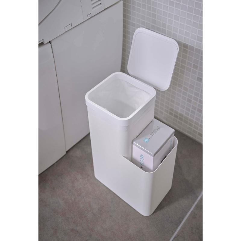 ハートマークショップ】収納付き トイレポット ホワイト タワー tower 5232 山崎実業 YAMAZAKI ・通販サイト