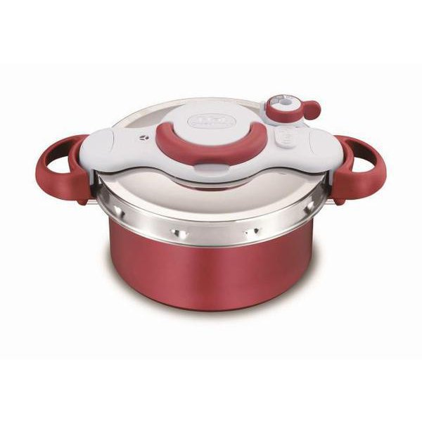 【T-fal/ティファール】クリプソ ミニット デュオ レッド 4.2L P4704231 レシピブック付き