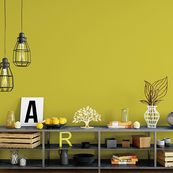 ハートマークショップ 貼ってはがせる壁紙 マスタード 無地 90cm 2 5m 北欧 シリーズ ハートマークショップ 貼ってはがせる壁紙 マスタード 無地 90cm 2 5m 北欧 シリーズ