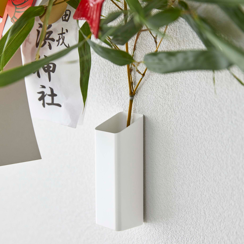 ハートマークショップ】壁掛け 熊手&福笹ホルダー ホワイト