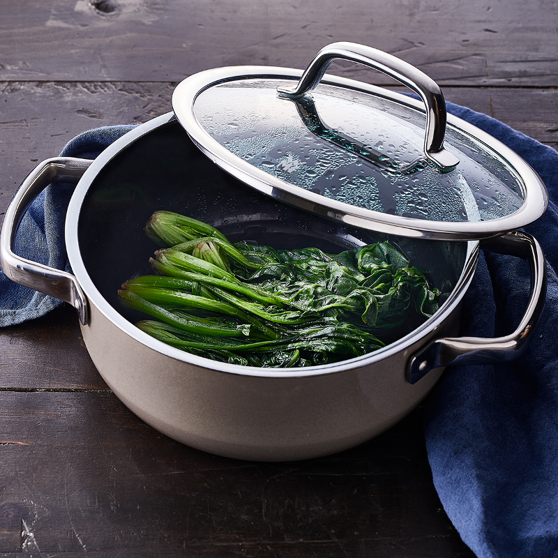 ハートマークショップ】フュージョンテック ミネラル ローキャセロール