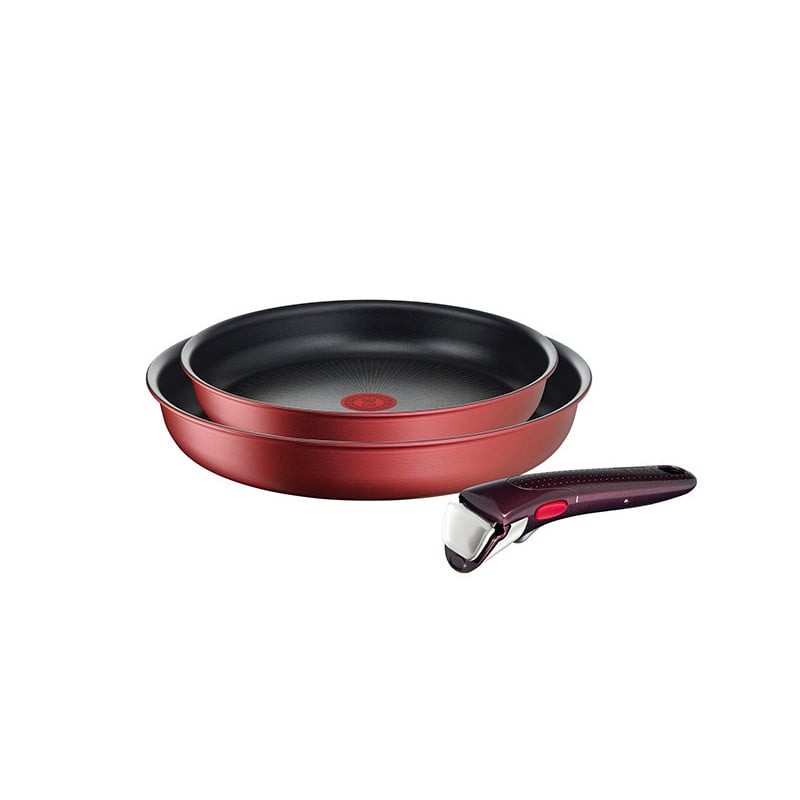 【T-fal/ティファール】インジニオ・ネオ IH ルージュ・アンリミテッド セット3 IH対応 L38390