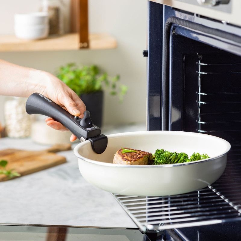 ハートマークショップ】GREENPAN クリックシェフ 取っ手のとれる