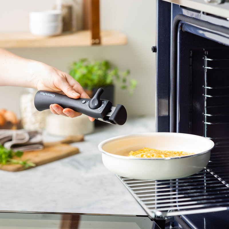 ハートマークショップ】GREENPAN クリックシェフ 取っ手のとれる
