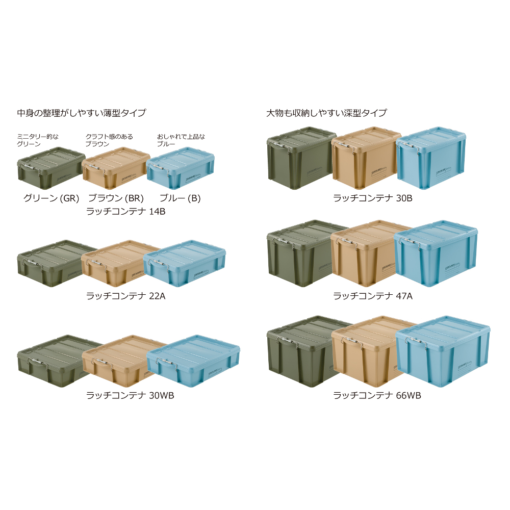 ハートマークショップ】【Richell/リッチェル】コンテナボックス ふた