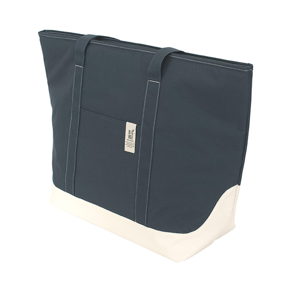 ハートマークショップ Okato オカトー Bigbee おしゃれに持ち歩く クーラートートバック Mサイズ オーシャンネイビー 保冷剤ポケット付き