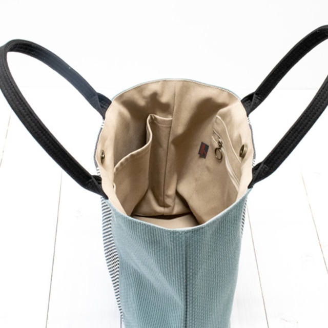 ハートマークショップ】sasicco 正規販売店 トリコロール トートバッグ