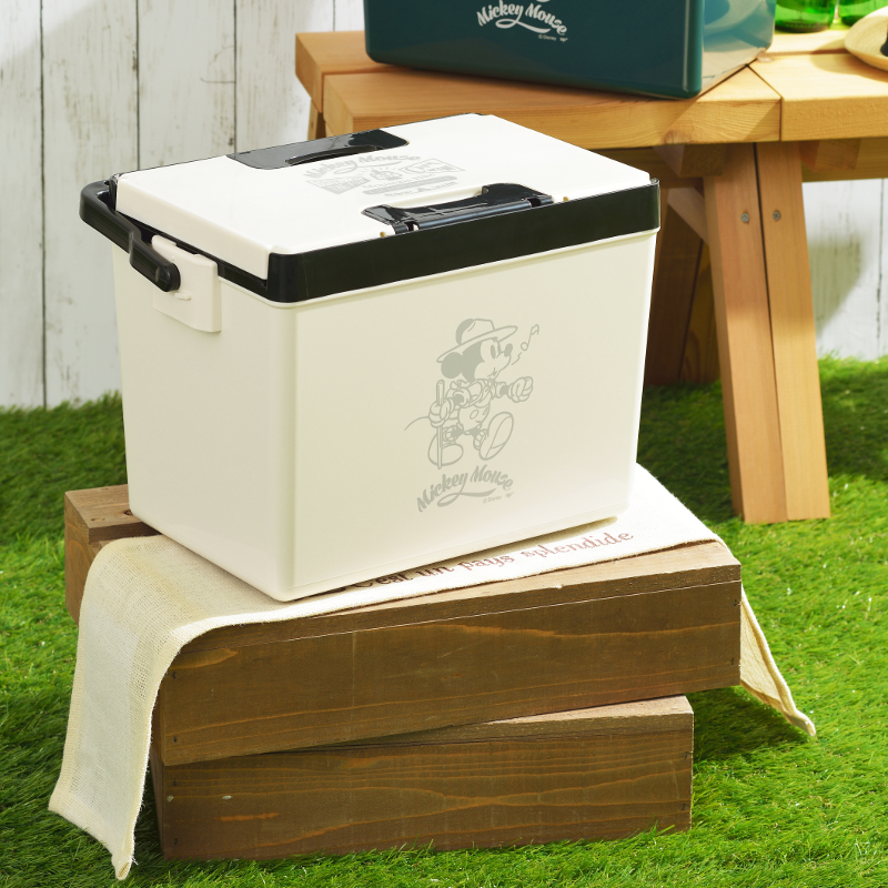 ハートマークショップ Sanka サンカ ディズニー クーラーボックス クールボックス Yama 12l アイボリー ショルダーベルト付き Dap15 Ymiv 日本製 収納目安 500ml ペットボトル11本 通販サイト