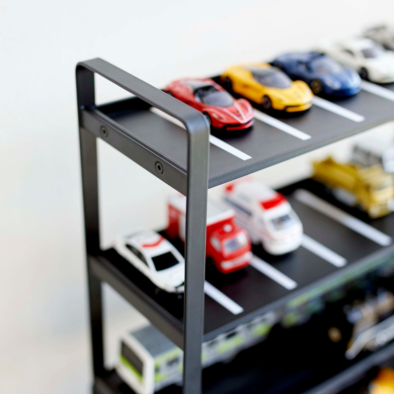 tower ミニカー&レールトイラック 山崎実業 トミカ収納