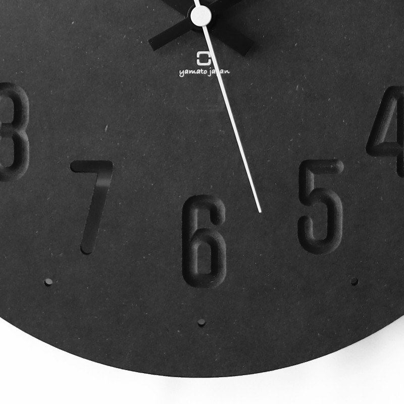 ハートマークショップ】壁掛け時計 MAT CLOCK マットクロック 乾電池式