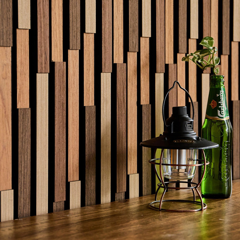 ハートマークショップ】壁に貼る 簡単DIY 吸音パネル 約80×30cm 同色6