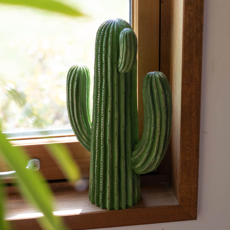 廃盤希少HAY Cacti Dos サボテン オブジェ 置物 ダークグリーン ハートマークショップ】DULTON ダルトン フェイクサボテン 高さ27.5cm