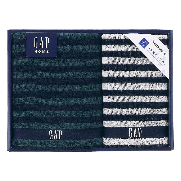 【GAP HOME】フェイスタオル＆ウォッシュタオル 54-3049200