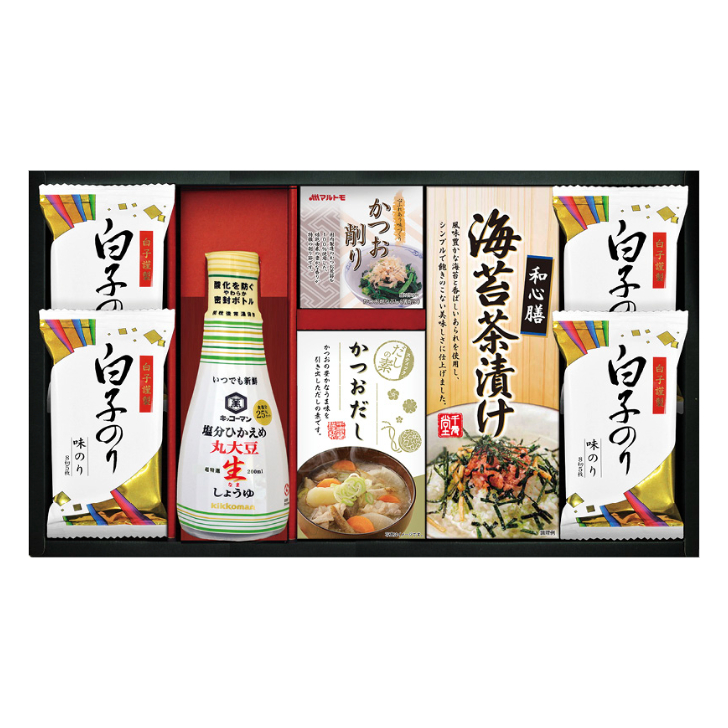 【キッコーマン】塩分ひかえめ生しょうゆ詰合せギフト OR-30