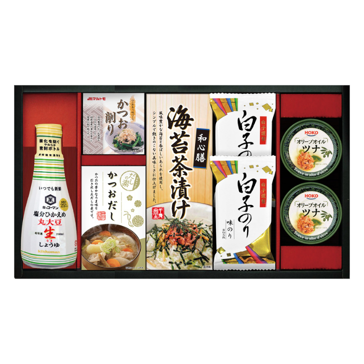 【キッコーマン】塩分ひかえめ生しょうゆ詰合せギフト OR-35