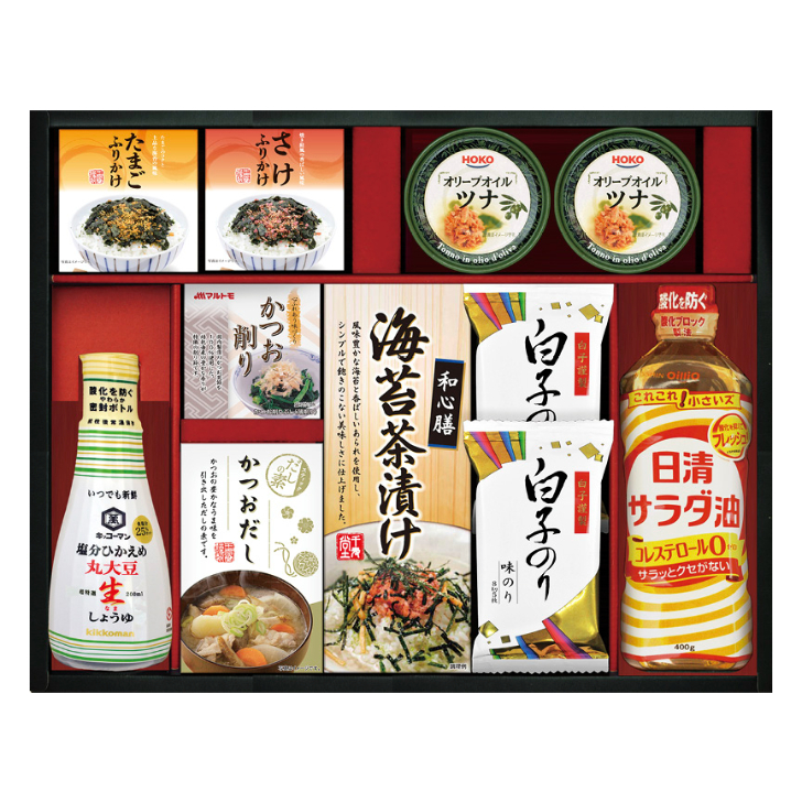 【キッコーマン】塩分ひかえめ生しょうゆ詰合せギフト OR-50