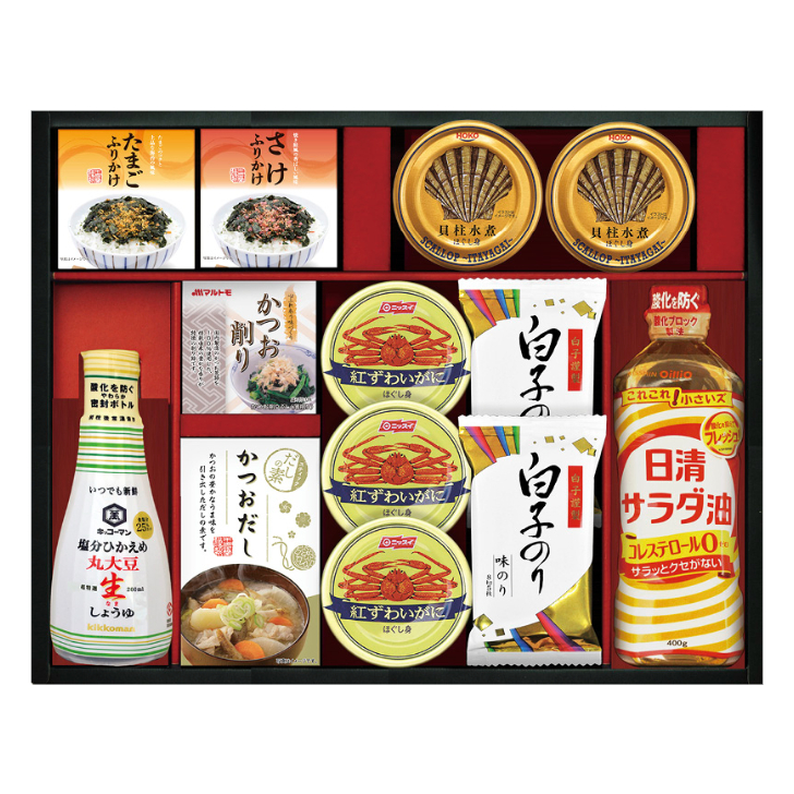 【キッコーマン】塩分ひかえめ生しょうゆ詰合せギフト OR-100