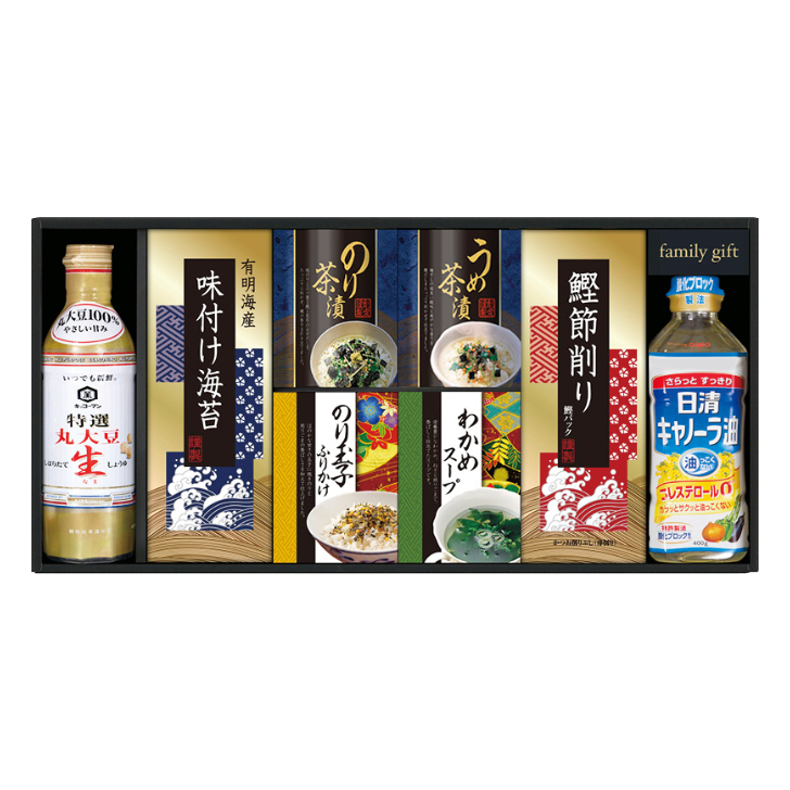 【キッコーマン】生しょうゆ＆和食詰合せ NBL-40S