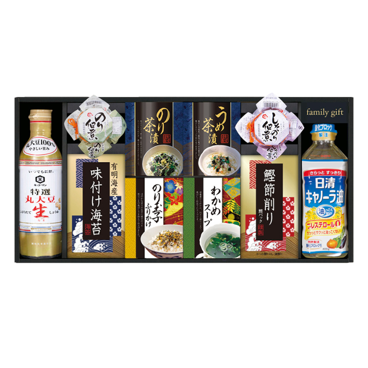 【キッコーマン】生しょうゆ＆和食詰合せ NBL-50S