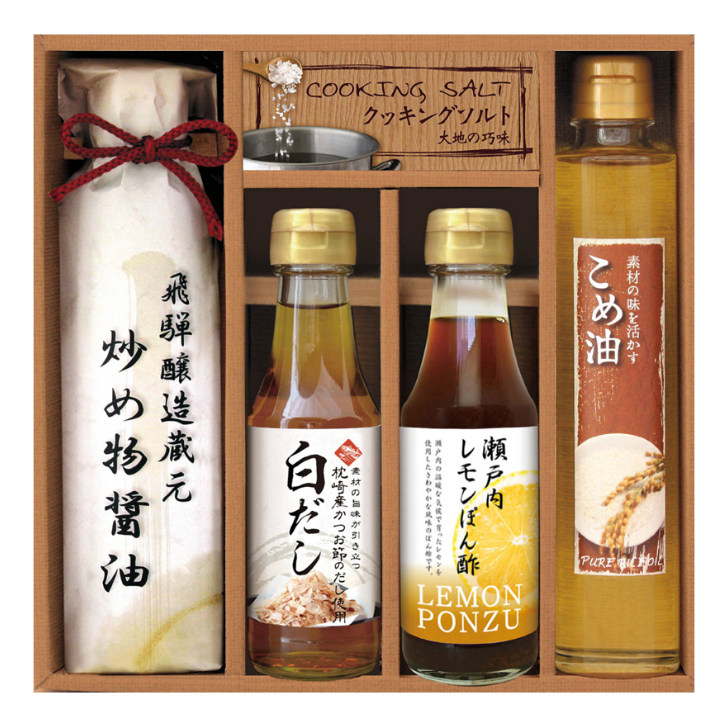 【美食ファクトリー】厳選こだわり調味料ギフト NIH-30