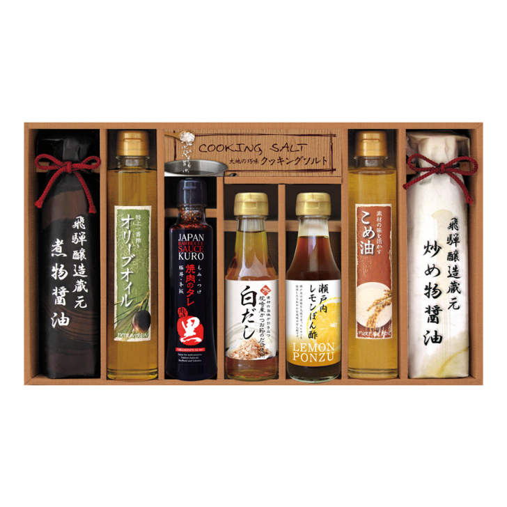【美食ファクトリー】厳選こだわり調味料ギフト NIH-50