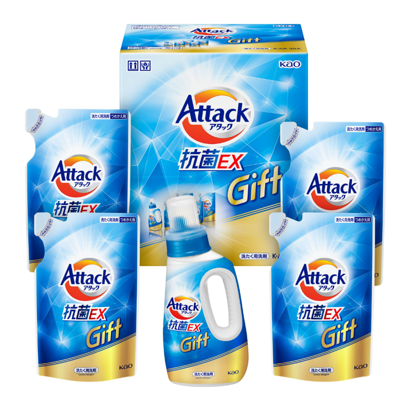 ハートマークショップ】【花王】アタック抗菌EXギフト KAR-50A