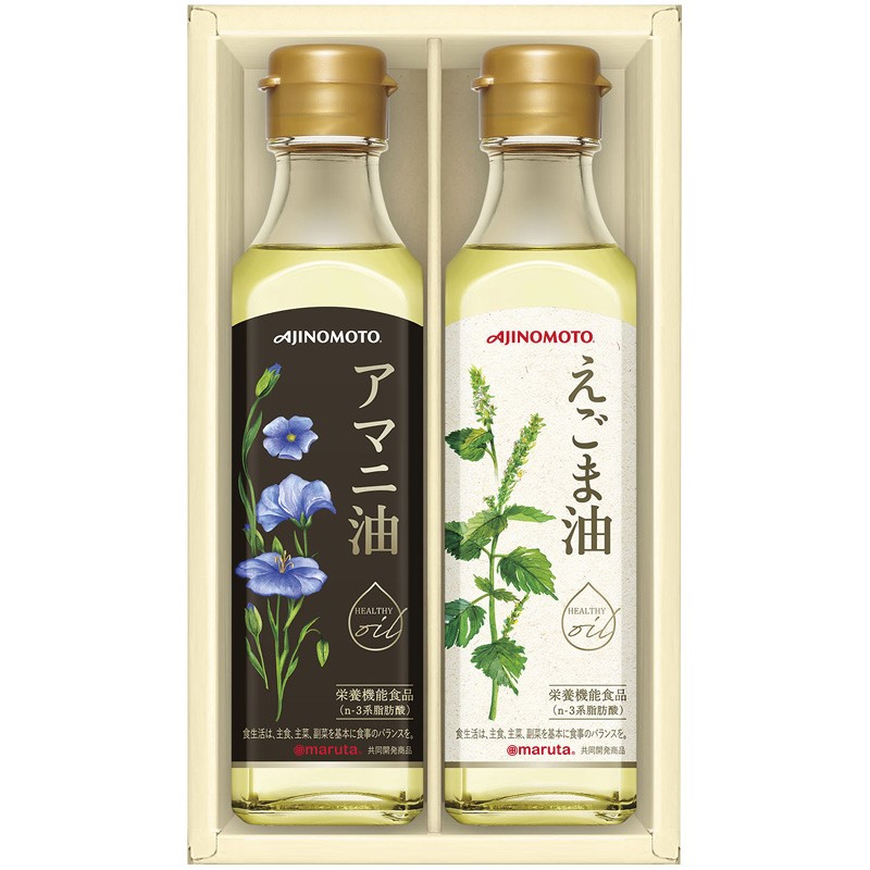 ハートマークショップ】【味の素】えごま油＆アマニ油ギフト EGA-20R