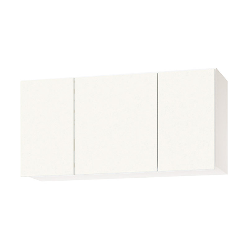 【ナスラック】吊戸棚 間口105cm 木製 ホワイト Web限定モデル キッチン PAB5S105SWKW