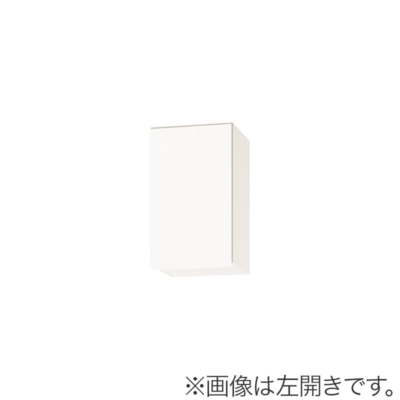 【ナスラック】吊戸棚 間口30cm 木製 右開き フェザーホワイト Web限定モデル キッチン PGB5S030MWRW