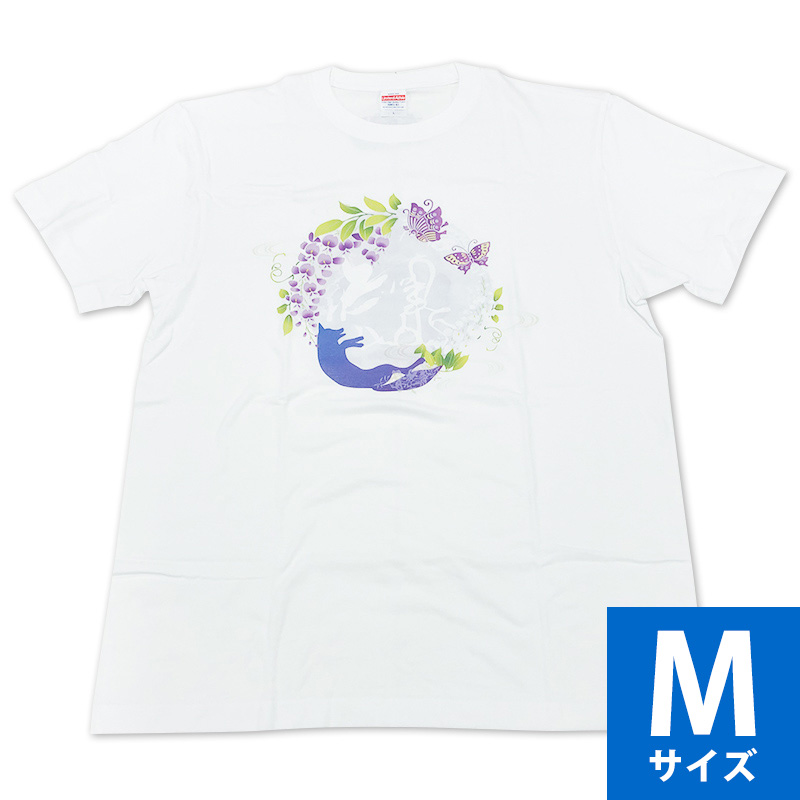 家紋Ｔシャツ（大人用）／石田三成・大谷吉継／白色／Ｍサイズ